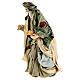 Heiliger König mit Gabe, stehend, neapolitanischer Stil, für 10 cm Krippe s2
