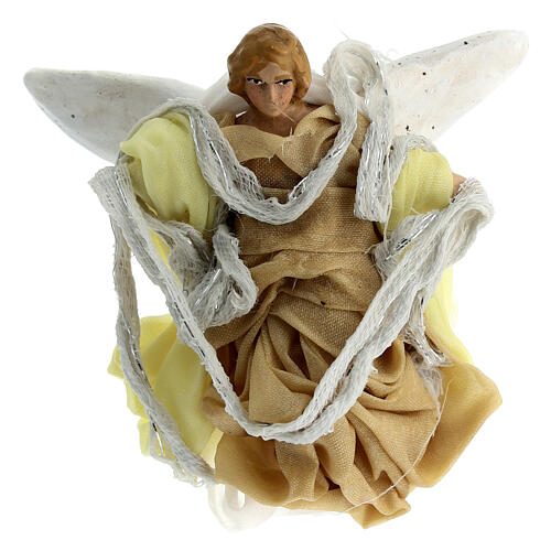 Angioletto presepe 10 cm terracotta stile napoletano 1