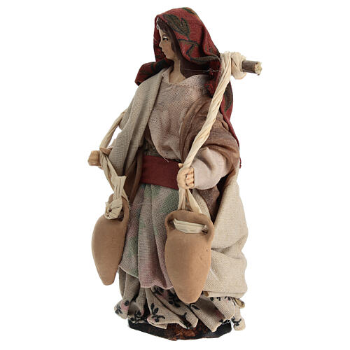 Water carrier, 10 cm terracotta Neapolitan Nativity Scene 2
