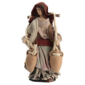Neapolitan nativity water carrier figurine 10 cm