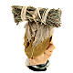 Donna con paglia presepe 10 cm stile tradizionale napoletano s4