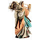 Woman carrying wood for 10 cm Neapolitan Nativity Scene s3