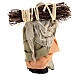 Boscaiola presepe napoletano 10 cm terracotta stoffa s4