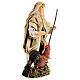 Man with rooster Neapolitan nativity scene 12 cm s3