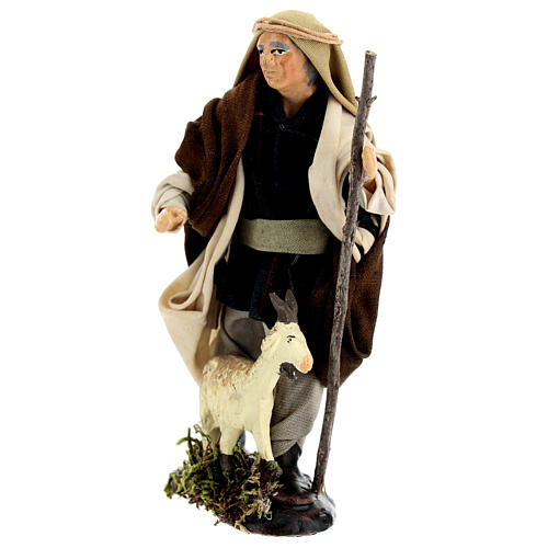 Man with goat for 12 cm Neapolitan Nativity Scene 2