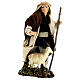 Man with goat for 12 cm Neapolitan Nativity Scene s1