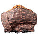Borgo presepe napoletano mulino a vento 12 cm 55x60x40 cm s8