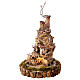 Pueblo giratorio fuente iluminada Bluetooth Nápoles 6 cm 60x40x40 cm s1