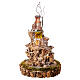 Pueblo giratorio fuente iluminada Bluetooth Nápoles 6 cm 60x40x40 cm s3