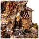 Pueblo giratorio fuente iluminada Bluetooth Nápoles 6 cm 60x40x40 cm s4