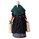 Old lady with bags of groceries for 15 cm Neapolitan Nativity Scene s5