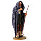 Älterer Mann mit Mantel und Stock, neapolitanischer Stil, für 30 cm Krippe s5