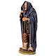 Vecchio che si ripara statua Presepe Napoletano 30 cm s3