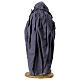 Homem idoso com manto azul para presépio napolitano de 30 cm s6