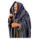 Hooded old man Neapolitan nativity statue 30 cm s2