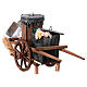 Trash cart for 12 cm Neapolitan Nativity Scene, 10x20x10 cm s1