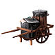Carro spazzatura Presepe Napoletano 12 cm 10x20x10 cm s2