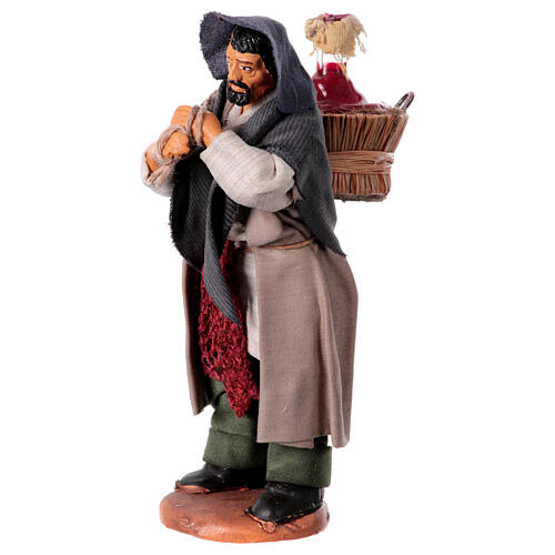 Man with demijohn for 13 cm Neapolitan Nativity Scene 3