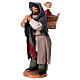 Man with demijohn Neapolitan nativity scene 13 cm 15x5x10 cm s3