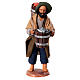 Man with tub of fish for 10 cm Neapolitan Nativity Scene s1