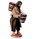 Man with tub of fish for 10 cm Neapolitan Nativity Scene s4