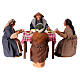 Tableful, set of 5, for 14 cm Neapolitan Nativity Scene s1