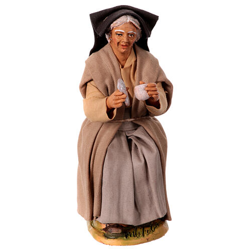 Postacie przy stole, 5 części, Szopka Neapolitańska wys. 14 cm 6