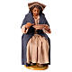 Table with guests 5 pcs Neapolitan Nativity h 14 cm s8