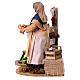 Woman with fruit stall for 30 cm animated Nativity Scene, 25x30x20 cm s5