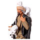 Uomo con due pecore presepe napoletano 15 cm s2