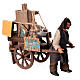 Uomo con carro trasloco presepe napoletano 13 cm s2