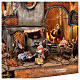 Village Rois Mages mod. E 120x100x100 cm pour crèche napolitaine 14 cm 21 santons s13