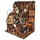 Borgo Re Magi presepe Napoli mod. E 120X100X100 cm 21 pastori 14 cm s4