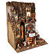 Borgo Re Magi presepe Napoli mod. E 120X100X100 cm 21 pastori 14 cm s7
