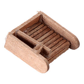 Planche à laver bois pour lavandière crèche napolitaine 4-6 cm 3x3x1 cm