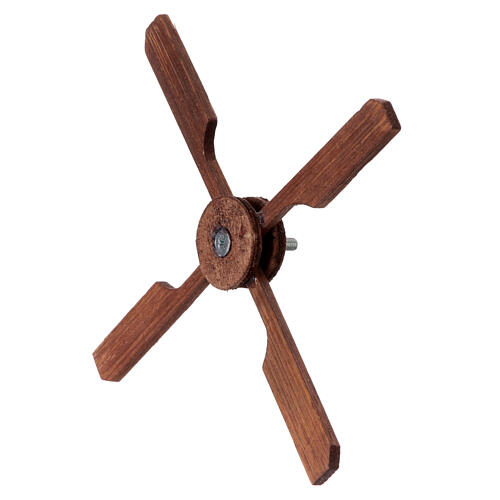 Wooden propeller for 12 cm Neapolitan Nativity Scene 2