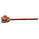 Pala con pane legno presepe napoletano 12 cm 9 cm s2