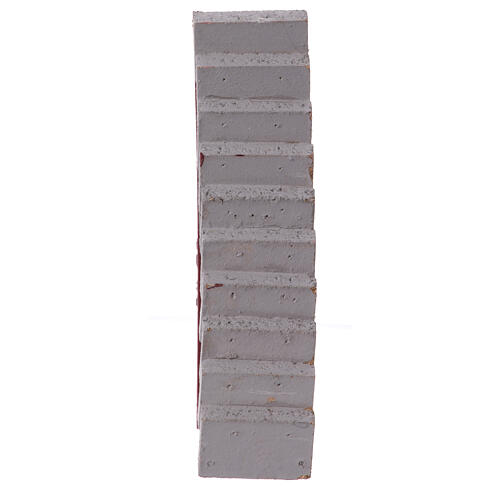 Scala terracotta presepe napoletano 10 cm 15x20x5 cm 4