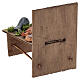 Pescheria presepe napoletano legno 10 cm 10x10x5 cm  s5