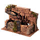 Watermill for 10 cm Neapolitan Nativity Scene, 20x15x25 cm s2
