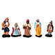 Figurines miniature crèche napolitaine Nativité 11 pcs h 3,5 cm s3