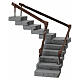 Escalera vuelta belén napolitano 6-8 cm 15x15x15 cm s2