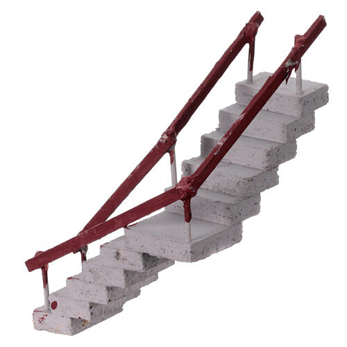 Escalier en coin crèche napolitaine 4-6 cm 10x10x20 cm 1