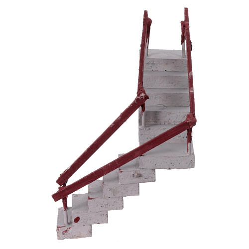 Escalier en coin crèche napolitaine 4-6 cm 10x10x20 cm 2
