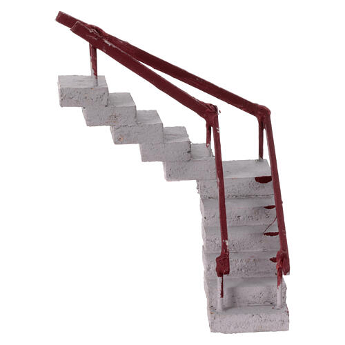 Escalier en coin crèche napolitaine 4-6 cm 10x10x20 cm 3