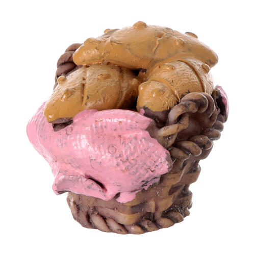 Cesti di frutta assortiti terracotta presepe napoletano 10-12 cm 2