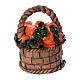 Assorted terracotta fruit baskets for Neapolitan nativity scene 10-12 cm s3