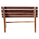 Neapolitan nativity scene wooden bench 10-12 cm 5x10x5 cm s4
