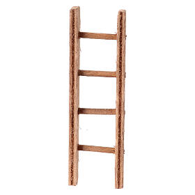 Wooden ladder for 4 cm Neapolitan Nativity Scene, 7x2 cm