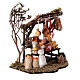 Stand with cured meats Neapolitan nativity scene 10 cm 15x15x15 cm s3